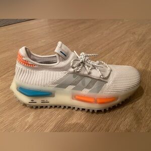 Adidas NMD S1 White Blue Orange